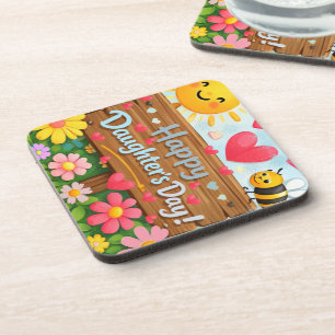 COLORFULL MODERN LOVE GIFT FOR DAUGHTER  COASTER