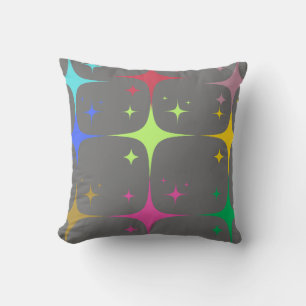 colorfull star cushion