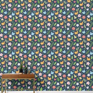 colorfull unisex kids tropical wallpaper