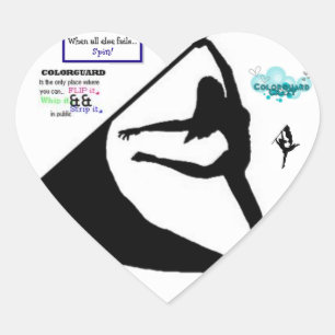 Colorguard sticker