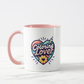 Coloring Lover Mug – Funny Personalized Gift