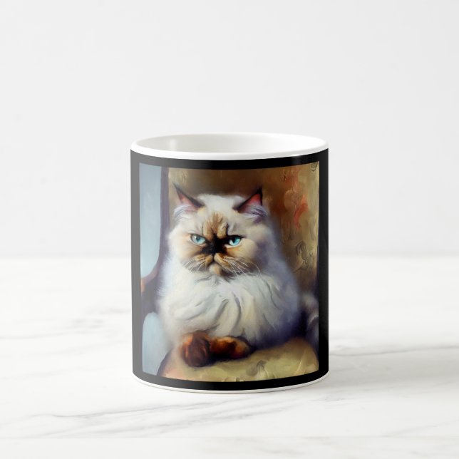 Colorpoint Persian Cat  Coffee Mug (Center)
