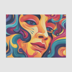ColorPop Ladies ArtFace 6 Tissue Paper