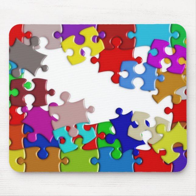 colorpuzzle mouse mat (Front)