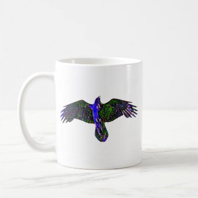 colorraven coffee mug (Left)