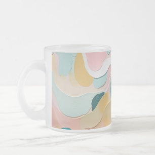 Colors Art 5-1-1 Frosted Glass Coffee Mug
