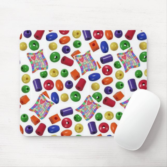 Colors Mouse Pad! Mat (With Mouse)