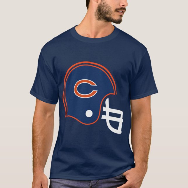 Colors of Chicago Football Fan T-Shirt (Front)