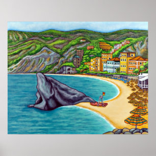 Colors of Monterosso Print