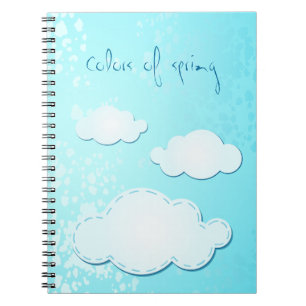 Colors of spring, notebook