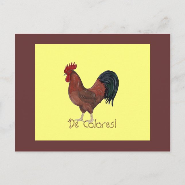 Colors! Post Card (Front)