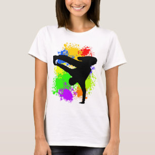 Colorsplash breakdancer T-Shirt