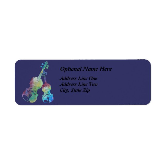 Colorwashed Violin and Viola (Front)