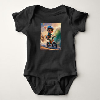 Colorwave Rider – Whimsical Adventure Tee