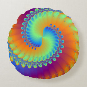 ColorWheel Round Cushion