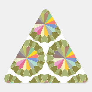 colorwheel triangle sticker