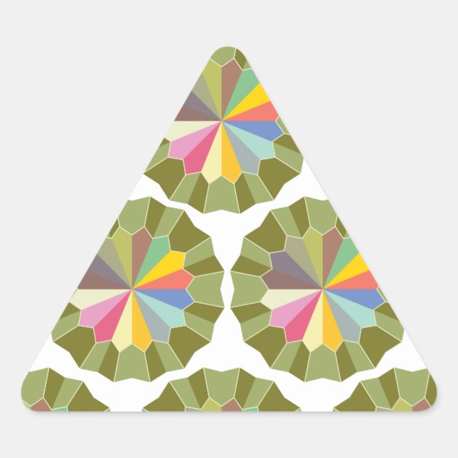 colorwheel triangle sticker (Front)