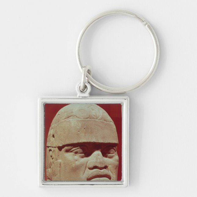 Colossal head, Olmec Key Ring (Front)