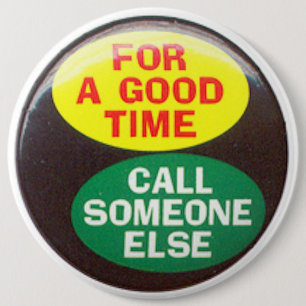 COLOSSAL Humourous, 6 inch Backpack Pins buttons