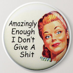 COLOSSAL Humourous, 6 inch Backpack Pins buttons