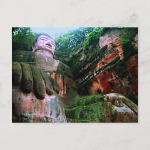Colossal Le Shan Buddha Postcard