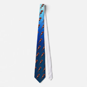 Colossal Squid Tiled Tie