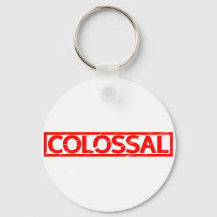 Colossal Stamp Key Ring