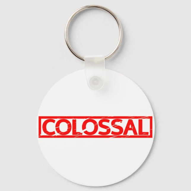 Colossal Stamp Key Ring (Front)