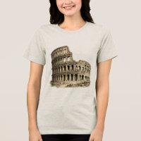Colosseo Romano Antique Colosseum Engraving