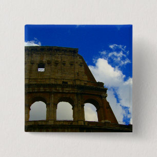 colosseum 15 cm square badge