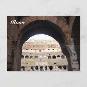 colosseum arch postcard