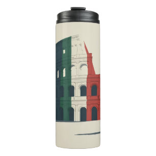 Colosseum Flag Thermal Tumbler - Rome