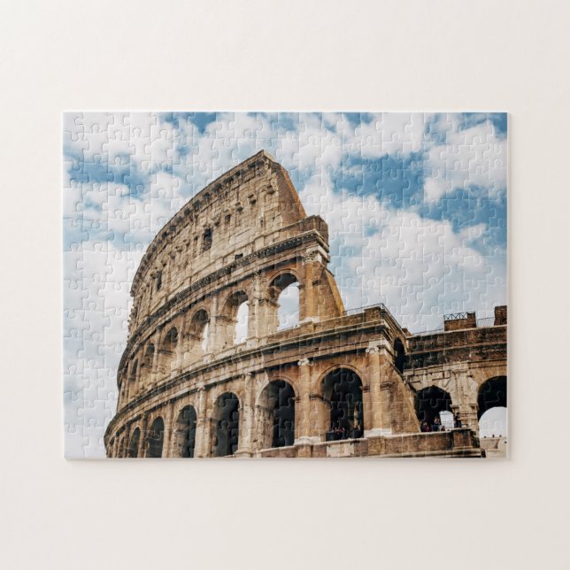 Colosseum In Rome | Iconic Italian Landmark Jigsaw Puzzle (Horizontal)