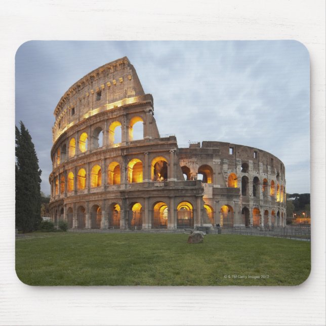 Colosseum in Rome, Italy Mouse Mat (Front)