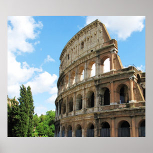Colosseum in Rome, Italy Poster