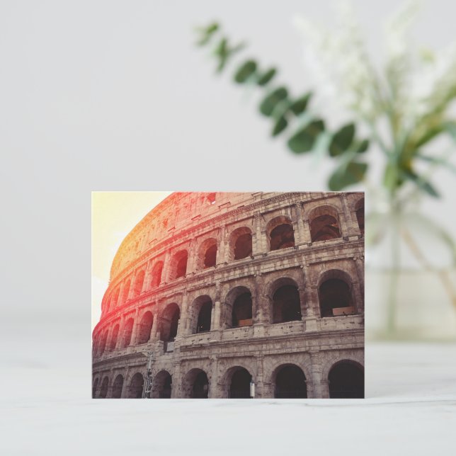 Colosseum in Rome Postcard (Standing Front)