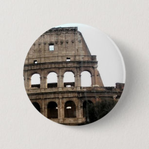Colosseum Italian Travel Photo 6 Cm Round Badge