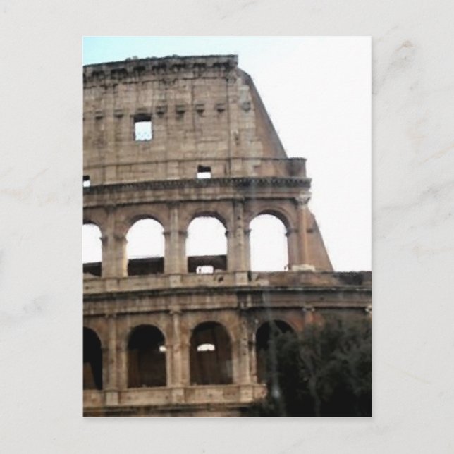 Colosseum Italian Travel Photo Postcard (Front)