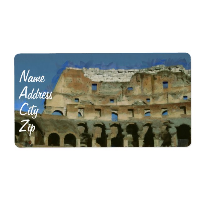 Colosseum painting, Rome (Front)