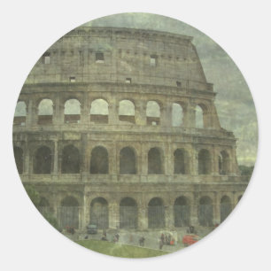 Colosseum, Rome Classic Round Sticker