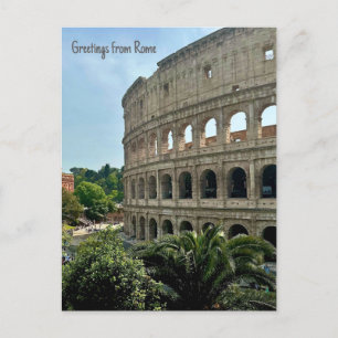 Colosseum, Rome, Italy Design Postcard