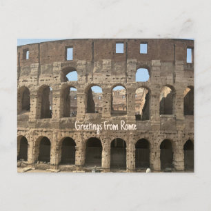 Colosseum, Rome, Italy Design  Postcard