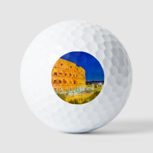 Colosseum Rome Italy Golf Balls