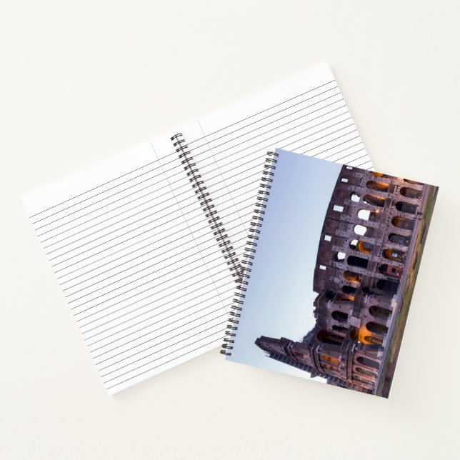 Colosseum - Rome - Italy Notebook (Inside)