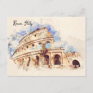 Colosseum. Rome, Italy Postcard