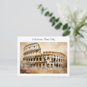 Colosseum -Rome Italy  Postcard