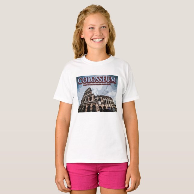 COLOSSEUM - ROME ITALY - ROMAN ICONIC T-Shirt (Front Full)