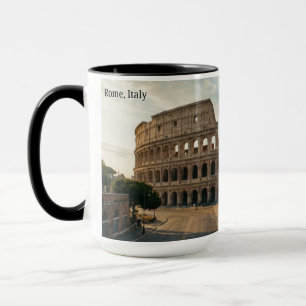 Colosseum Rome Italy Sunset Landscape Coffee Mug