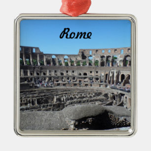 Colosseum- Rome Metal Tree Decoration