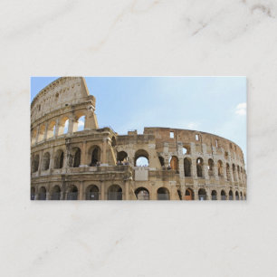Colosseum Rome Photography Enclosure Card